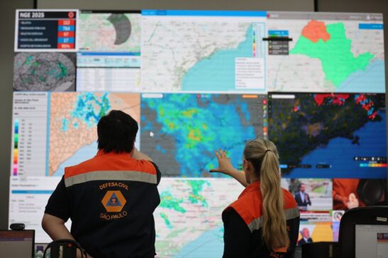 CGE da Defesa Civil mantém operação ininterrupta, 24 horas por dia, sete dias por semana