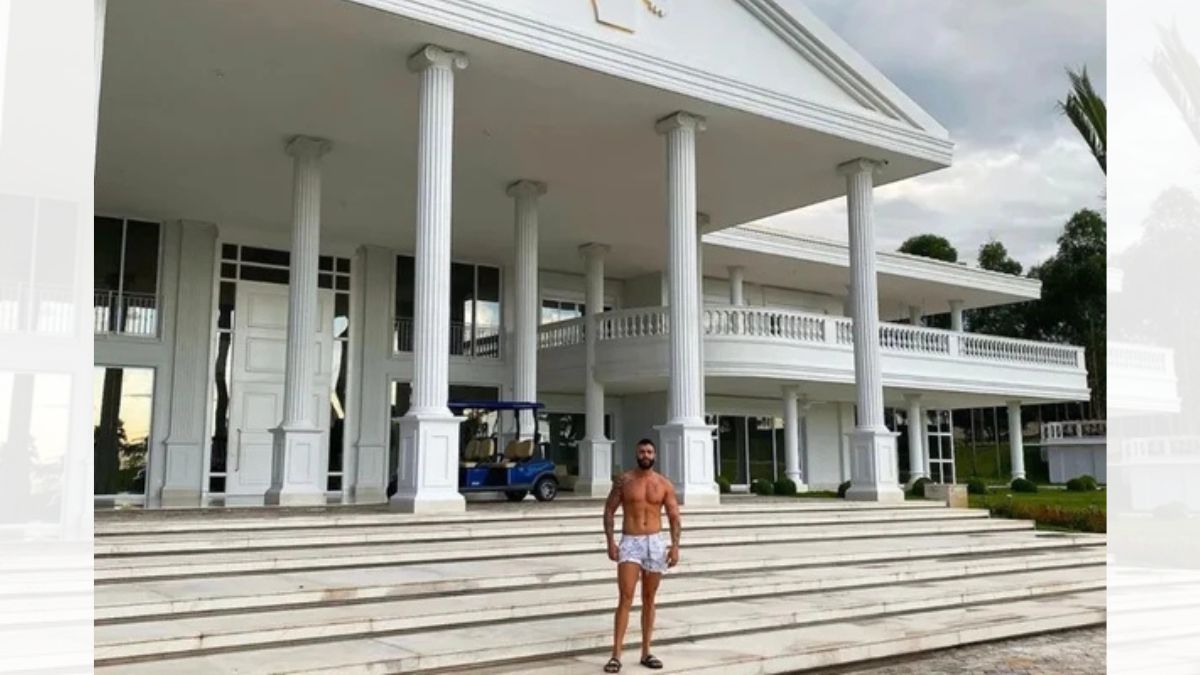Mansão de Gusttavo Lima em Goiás chama atenção na web pelo visual marcante