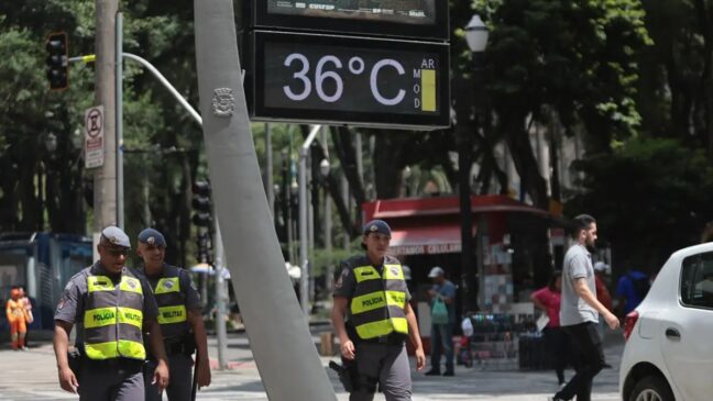 Temperatura é o novo recorde histórico para dezembro desde o início das medições, em 1961