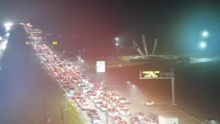Rodovia dos Imigrantes, a lentidão ocorre entre os km 38 e 43, pelo mesmo motivo (Foto ilustrativa)
