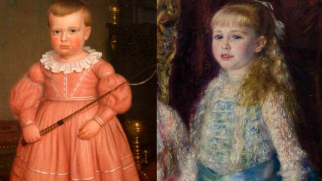 No século passado, os meninos não só usavam rosa, como também vestidos
