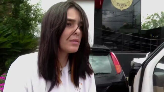 Leilane e Andrey Gabriel Eduardo Bento Zancarli, padrasto da criança, de 23 anos, foram presos na quarta-feira