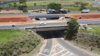 Intervenções fazem parte das obras de implantação das terceiras faixas da SP-310