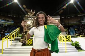 No street, a estrela maior é Rayssa Leal, medalhista olímpica e presença constante em pódios