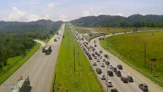 São quase 40km de congestionamentos registrado no início da tarde desta sexta-feira