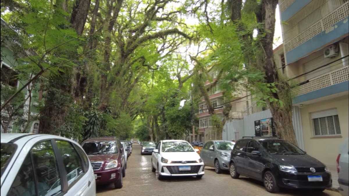 Por muitos considerada a rua mais bonita do mundo.