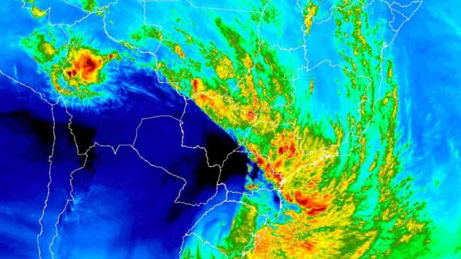 Ciclone extratropical no Sul do Brasil influência clima também no sudeste
