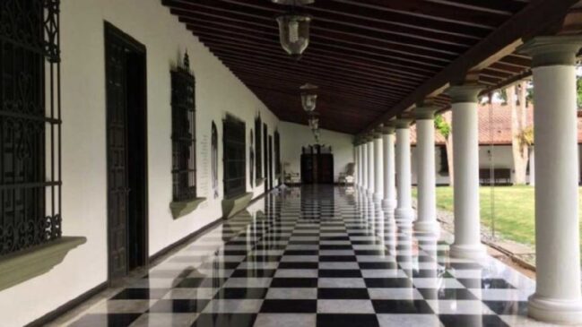 La Casona foi instituída como residência oficial dos presidentes da Venezuela em 1964