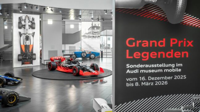 Museu móvel da Audi exibirá carros de competição de mais de um século