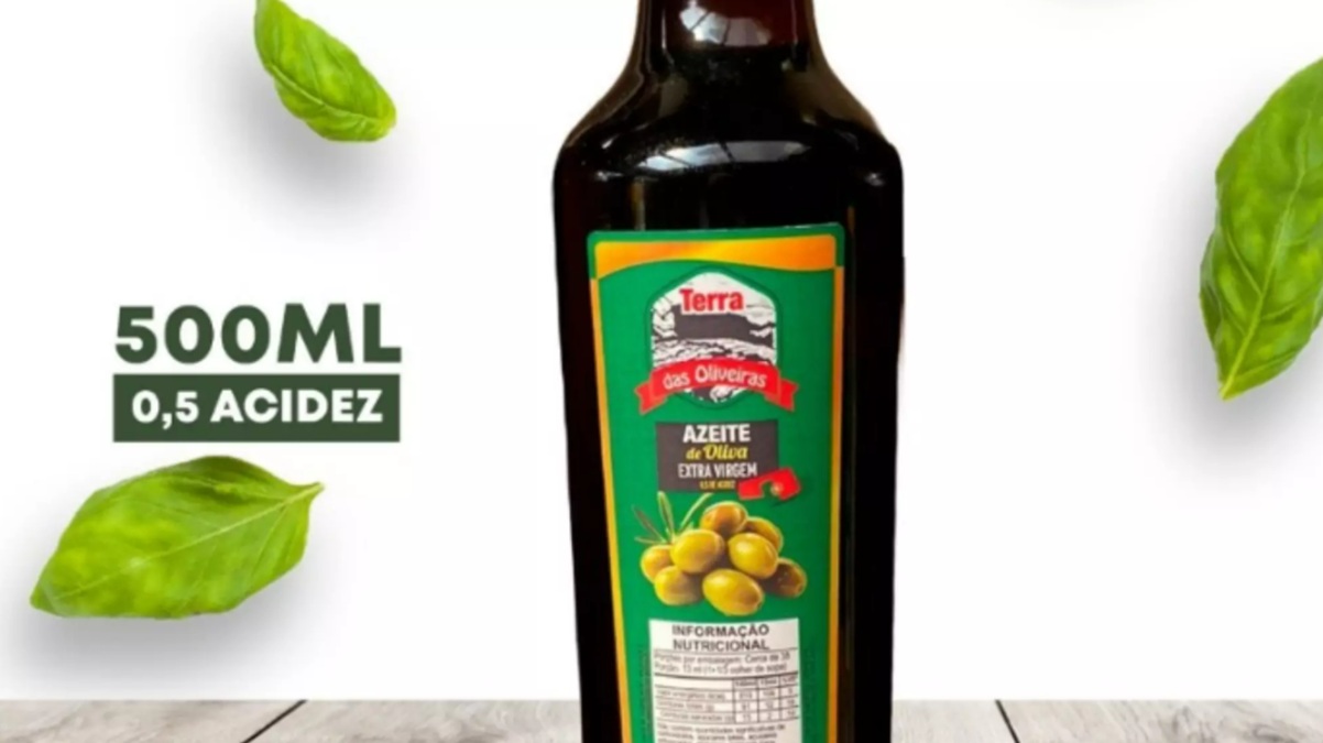 Anvisa proibiu a comercialização, distribuição, fabricação e consumo do azeite de oliva extravirgem da marca Terra das Oliveiras