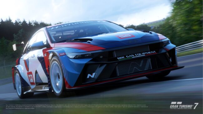 No jogo, o modelo será identificado como "Elantra N TC"
