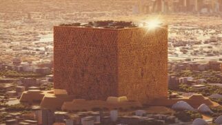 Projeto previa um cubo metálico de cerca de 400 metros por 400 metros, com uma cúpula interna equipada com tecnologia de ponta