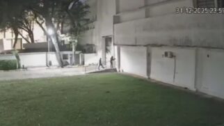 Assaltantes deixaram o prédio poucos minutos depois, já à meia-noite de quarta-feira (1&ordm;/1)
