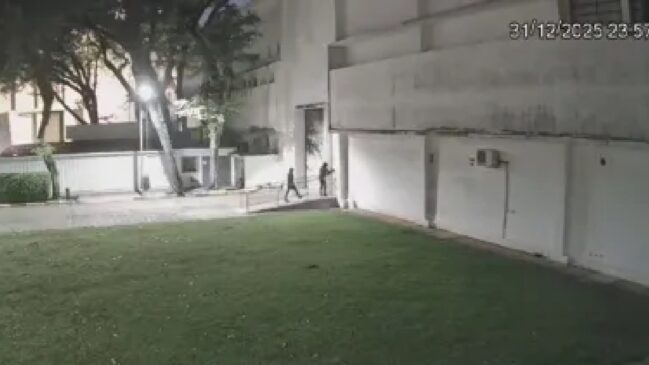 Assaltantes deixaram o prédio poucos minutos depois, já à meia-noite de quarta-feira (1&ordm;/1)