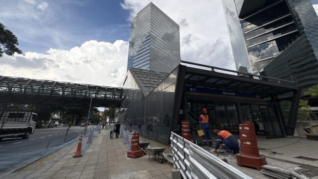 Estação já tem pronta as estruturas principais, como a cobertura, acessos e áreas de circulação