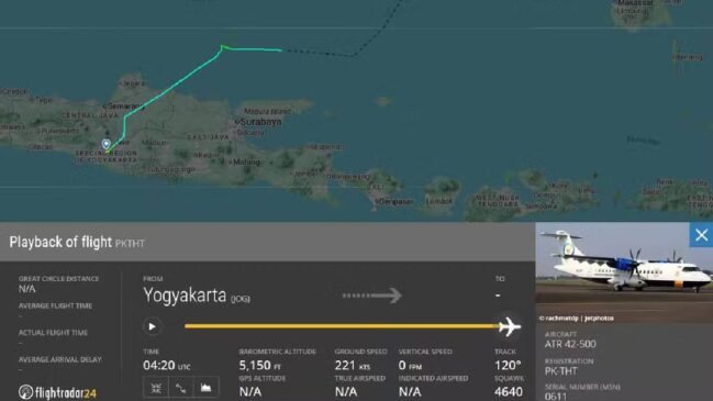 Segundo a imprensa local, controladores de tráfego aéreo perceberam que o avião estava fora da rota
