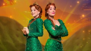Produção deu um gostinho de como será o espetáculo Shrek - O Musical