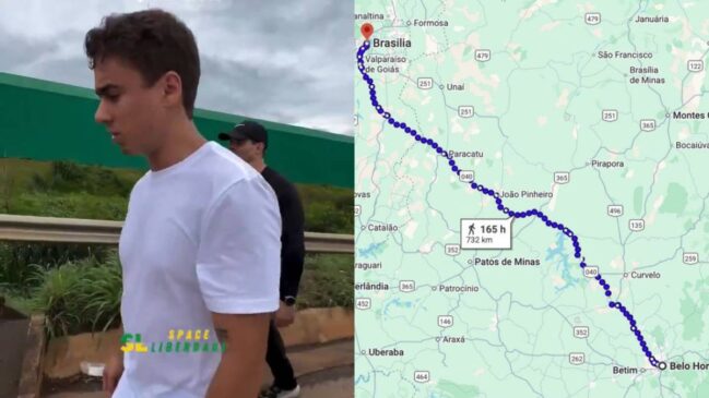 Mobilização, anunciada nas redes sociais, prevê um percurso de cerca de 240 quilômetros pela BR-040