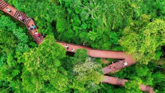 Parque foi projetado com foco na preservação dos recursos naturais e na adaptação às mudanças climáticas