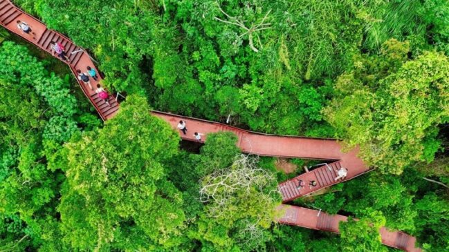 Parque foi projetado com foco na preservação dos recursos naturais e na adaptação às mudanças climáticas