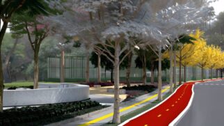 Proposta é transformar uma área antes degradada às margens da avenida em um equipamento público voltado ao bem-estar da população