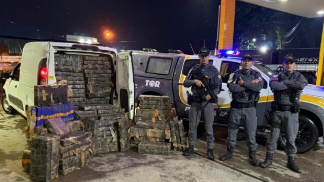 Apreensão foi feita pela Polícia Militar Rodoviária durante uma ação de patrulhamento de rotina
