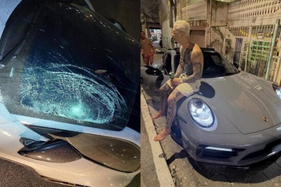 MC Tuto é preso após atropelar jovem com Porsche em gravação