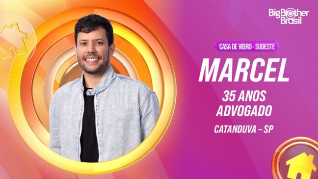 Marcel candidato da Casa de Vidro do Sudeste