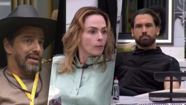 Na cozinha, Ana Paula Renault e Brigido tiveram um desentendimento