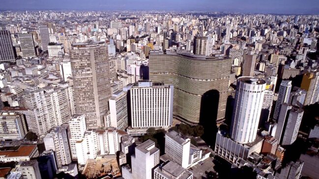 Vista aérea de SP
