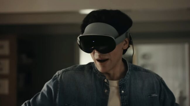 Protótipo dos óculos inteligentes apresentado pela Samsung