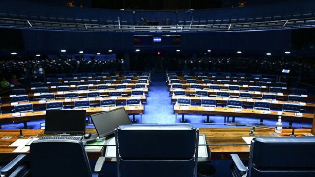 Com 15 cadeiras, maior bancada no início de 2026 será do PL, seguido por PSD, MDB, PT e PP. Fonte: Agência Senado