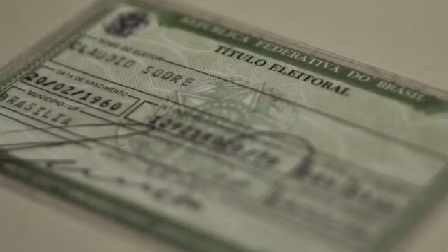 Prazo para regularização do título de eleitor termina em três meses.