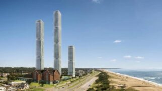 Em Punta del Este, no Uruguai, a torre residencial do Cipriani Ocean Resort and Club Residences se prepara para cravar seu nome na história