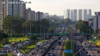Subida da Imigrantes ainda sofre reflexos de uma interdição da madrugada (finalizada às 5h)