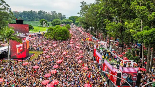 Prefeitura de São Paulo contabilizou 16,5 milhões foliões nas ruas e a agenda de 627 blocos