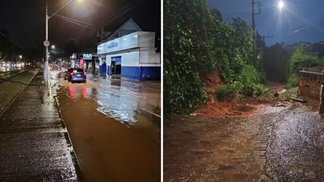 Chuva pode ocorrer com intensidade moderada a forte no fim da manhã e início da tarde, segundo o Climatempo
