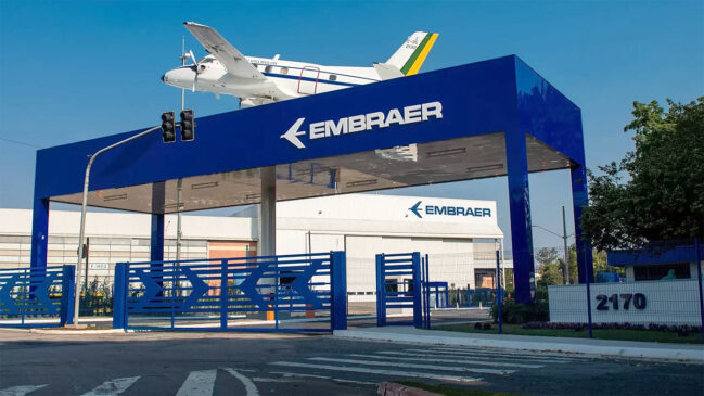 Embraer está com inscrições abertas para o Programa de Estágio Técnico, com oportunidades presenciais nas unidades de São José dos Campos e Taubaté, no Vale do Paraíba