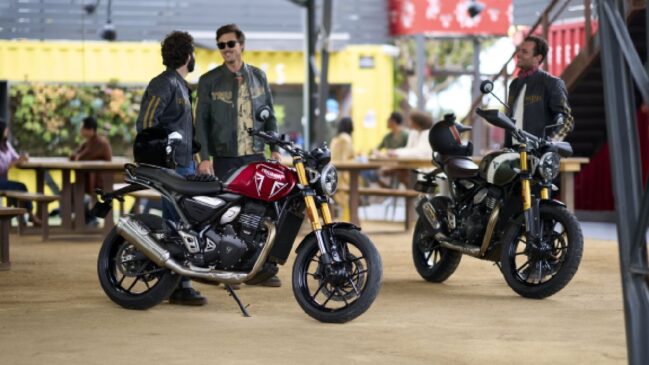 O projeto ganhou escopo com a chegada da Triumph ao segmento de média cilindrada em 2024