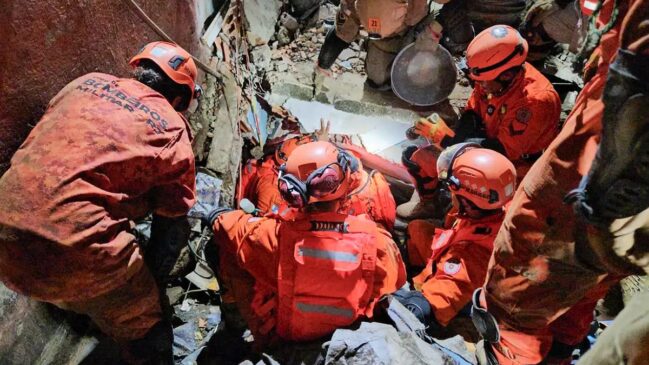 Resgate de criança pelo Copro de Bombeiros do RJ durou 5 horas