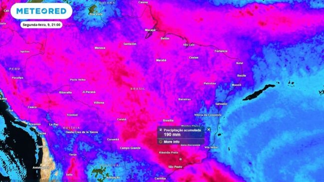 Brasil está com alertas de chuvas fortes nos próximos 5 dias