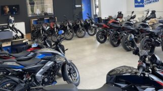 A concessionária oferece test-rides, equipe técnica treinada, estoque de peças e condições especiais de inauguração