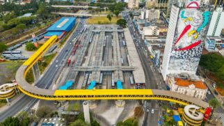 Ato acontece no Terminal Parque Dom Pedro II, na região central de São Paulo