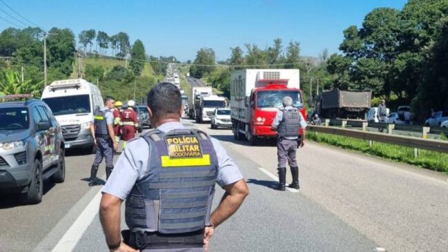 Tiroteio aconteceu em altura da rodovia no interior de SP, na região de Araçoiaba da Serra