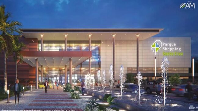 Projetos do Parque Shopping Santa Cruz, uma das construções previstas para inaugurar em 2026