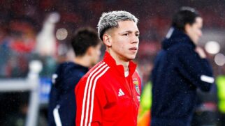 Prestianni foi acusado por Vinicius Jr. de tê-lo chamado de macaco durante a confusão causada após o Real Madrid abrir o placar no confronto de ida do playoff