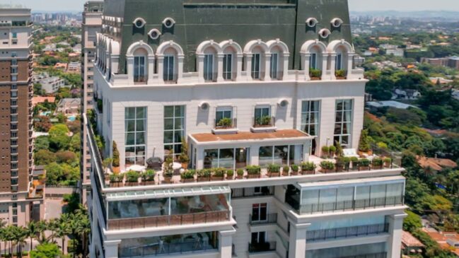 Imóvel, localizado no prestigiado complexo Cidade Jardim, região luxuosa de São Paulo, estava disponível para venda desde 2018