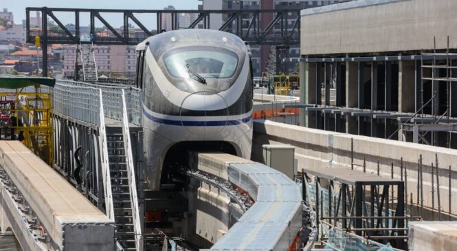 Trem da Linha 17-Ouro do Metrô deve ser expandida; entenda/ Governo de SP/Divulgação