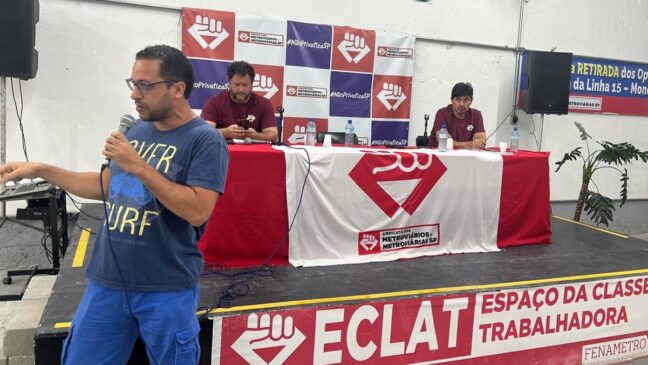 Assembleia de metroviários foi realizada na noite desta quarta