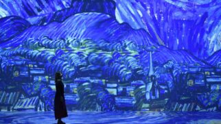 Exposição 'Van Gogh' apresenta as obras do pintor holandês em projeções de altíssima definição